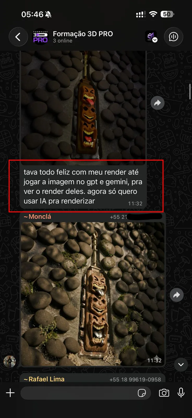 Mensagem de WhatsApp 6