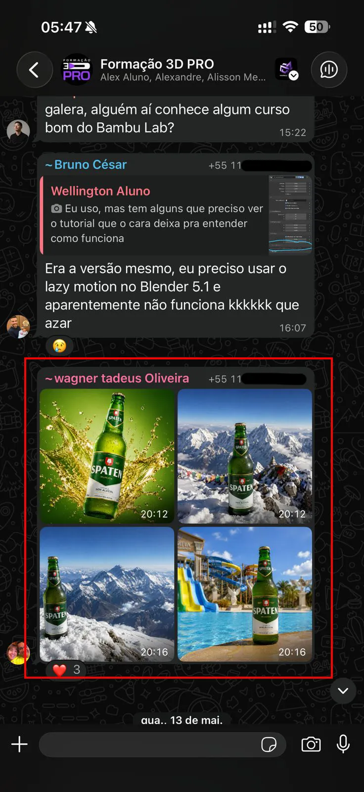 Mensagem de WhatsApp 7