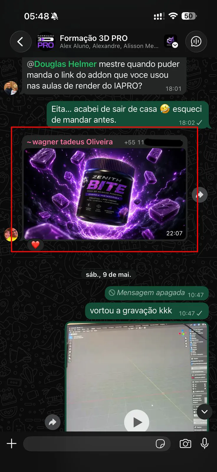 Mensagem de WhatsApp 8
